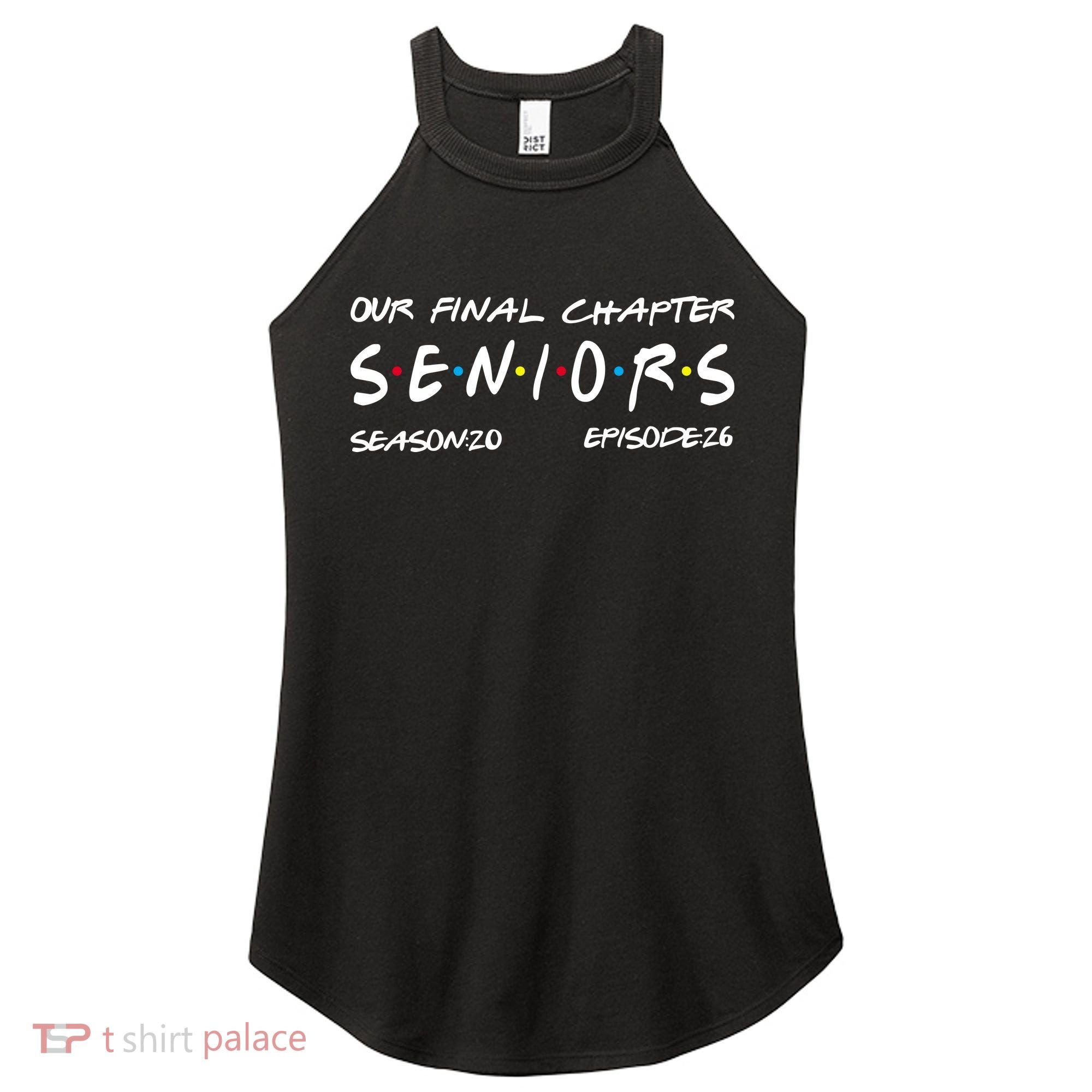 Our Final Chapter Seniors 2026 Graduation Senior 26 Graduation Women's Perfect Tri Rocker Tank