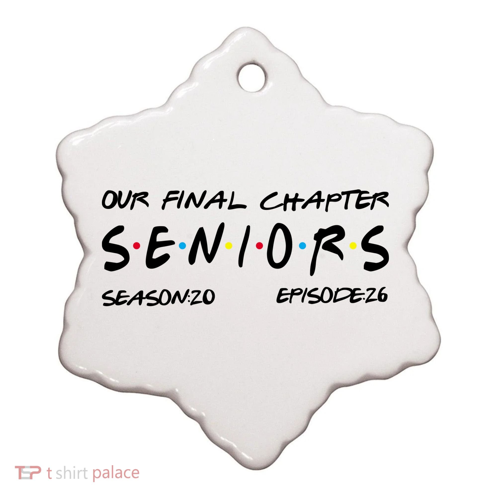 Our Final Chapter Seniors 2026 Graduation Senior 26 Graduation Ceramic Ornament