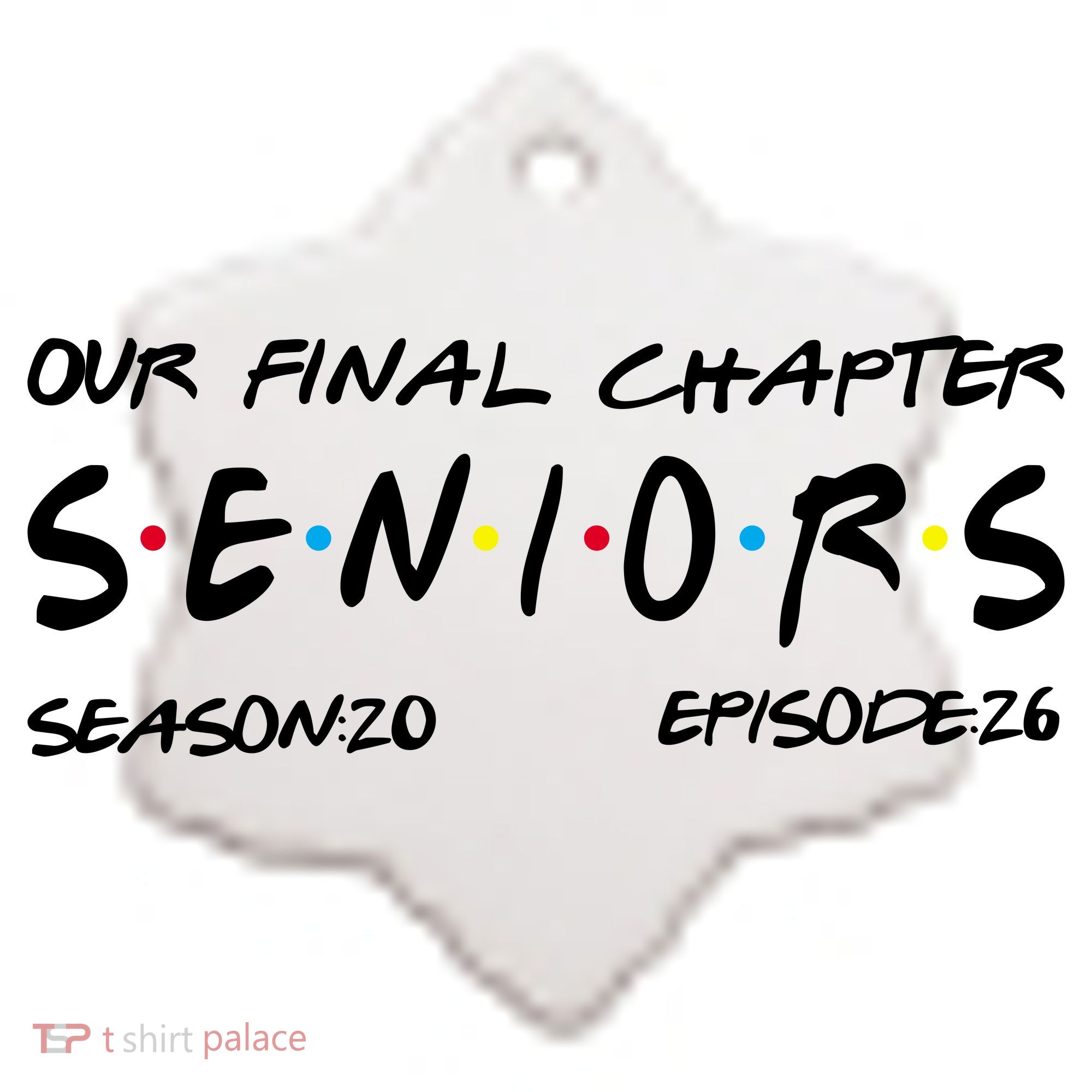 Our Final Chapter Seniors 2026 Graduation Senior 26 Graduation Ceramic Ornament