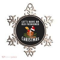 Old Fashioned Christmas Funny Bourbon Whiskey Cocktail Gift Ornament thumb 0