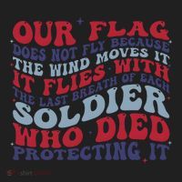 Our Flag Does Not Fly Because The Wind Moves It Women's Sweatshirt thumb 2