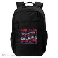 Our Flag Does Not Fly Because The Wind Moves It Backpack thumb 0