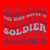 Our Flag Does Not Fly Because The Wind Moves It Santa Hat thumb 1