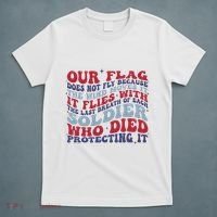 Our Flag Does Not Fly Because The Wind Moves It T-Shirt thumb 5