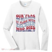 Our Flag Does Not Fly Because The Wind Moves It Women's Long Sleeve Shirt thumb 0
