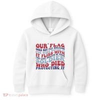 Our Flag Does Not Fly Because The Wind Moves It Kids Hoodie thumb 0