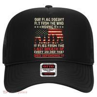 Our Flag Does Not Fly Because The Wind Moves It .... It Flies With The Last Brea Hat thumb 0