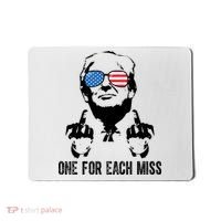 One For Each Miss Donald Trump Middle Finger Usa Funny Mousepad thumb 0