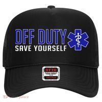 Off Duty Save Yourself EMT Hat thumb 0