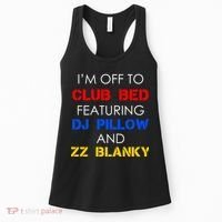 Off To Club Bed Featuring DJ Pillow and ZZ Blanky Women's Tank Top thumb 0