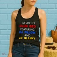 Off To Club Bed Featuring DJ Pillow and ZZ Blanky Women's Tank Top thumb 2