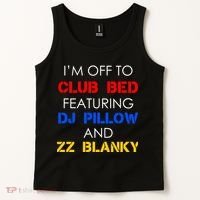 Off To Club Bed Featuring DJ Pillow and ZZ Blanky Tank Top thumb 2
