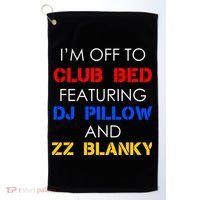 Off To Club Bed Featuring DJ Pillow and ZZ Blanky Golf Towel thumb 0