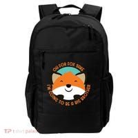 Oh For Fox Sake Going To Be The Big Brother TShir Cool Gift Backpack thumb 0