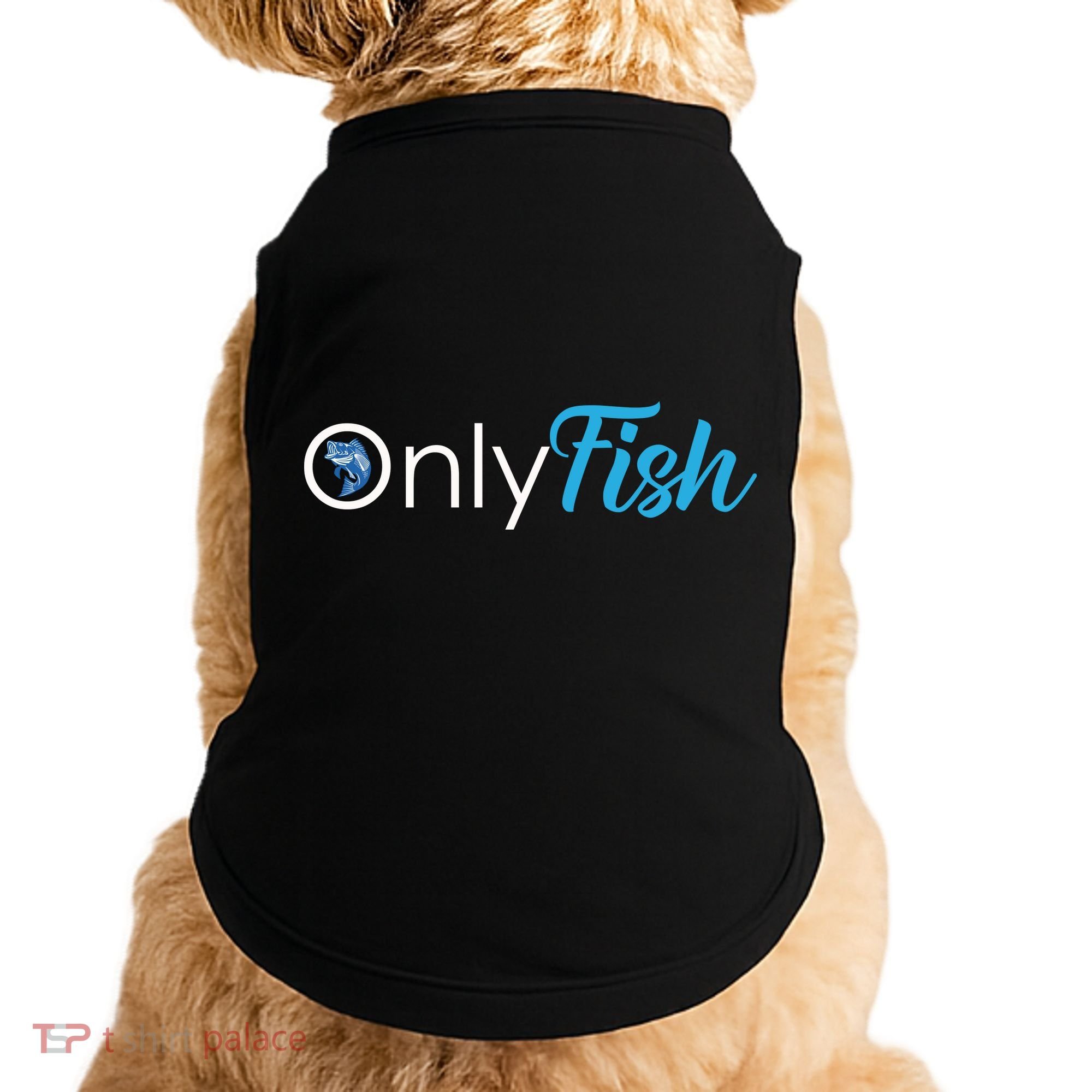 Only Fish Fishing Doggie Tank