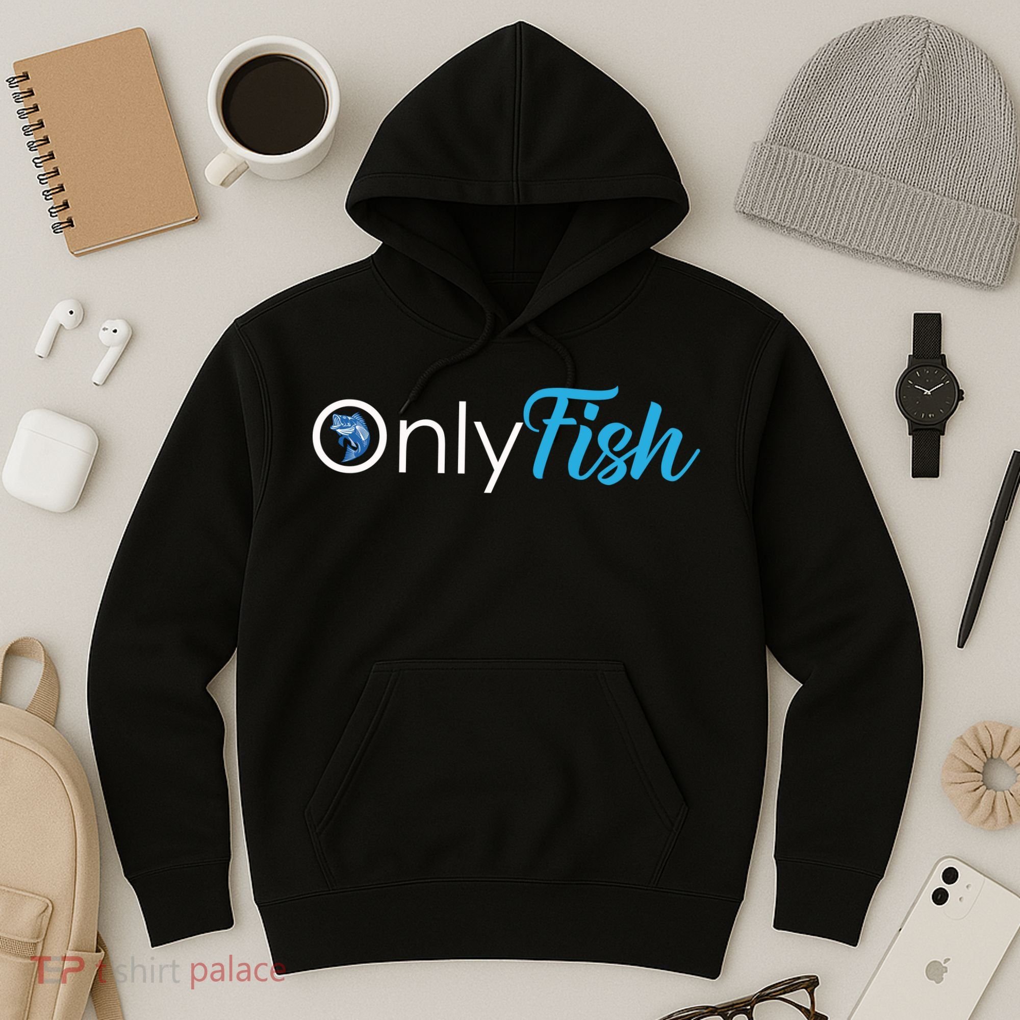 Only Fish Fishing Hoodie