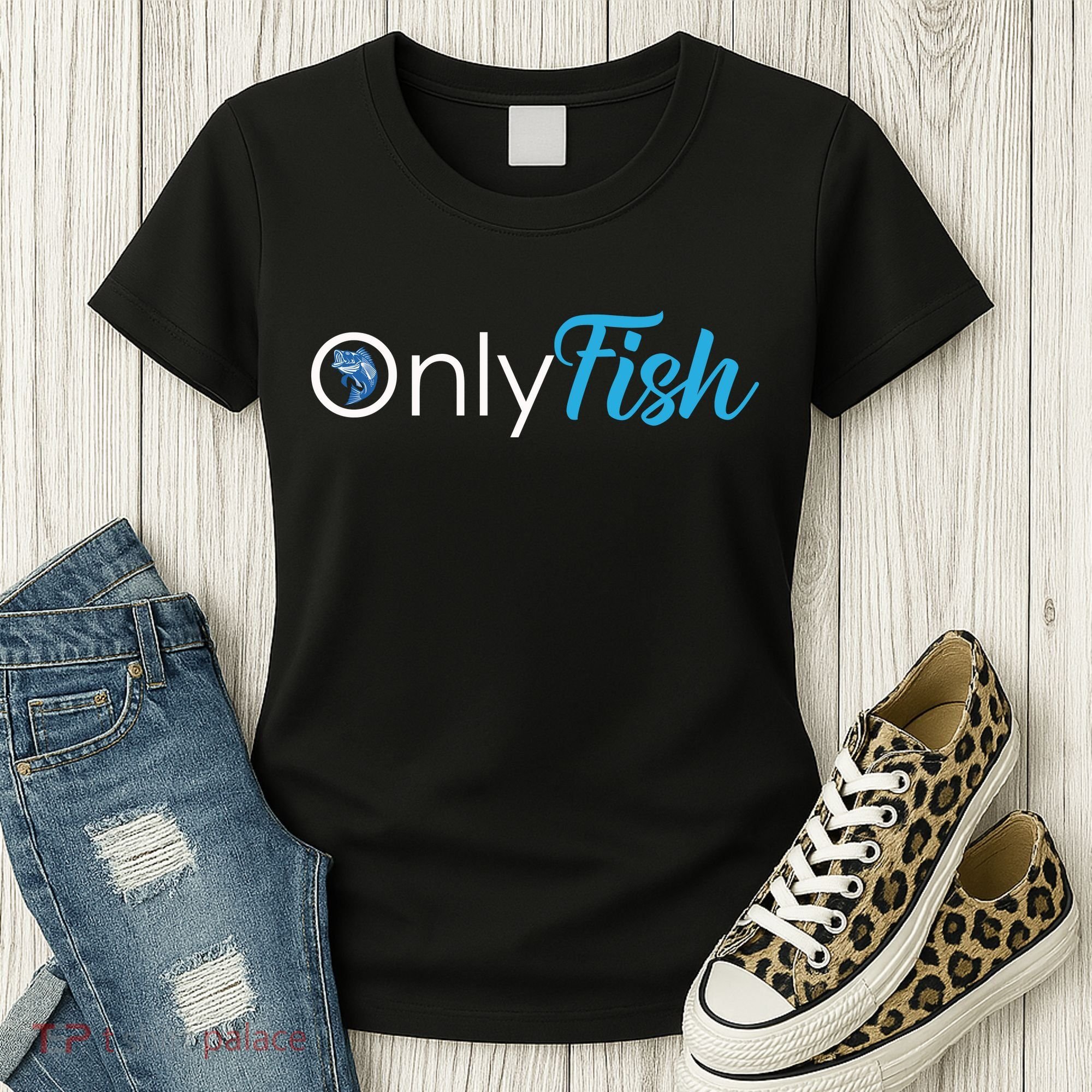 Only Fish Fishing Women's T-Shirt
