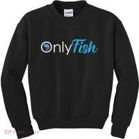 Only Fish Fishing Kids Sweatshirt thumb 0
