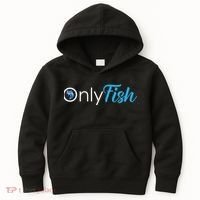 Only Fish Fishing Kids Hoodie thumb 0