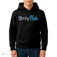 Only Fish Fishing Kids Hoodie thumb 4