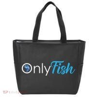 Only Fish Fishing Tote Bag thumb 0