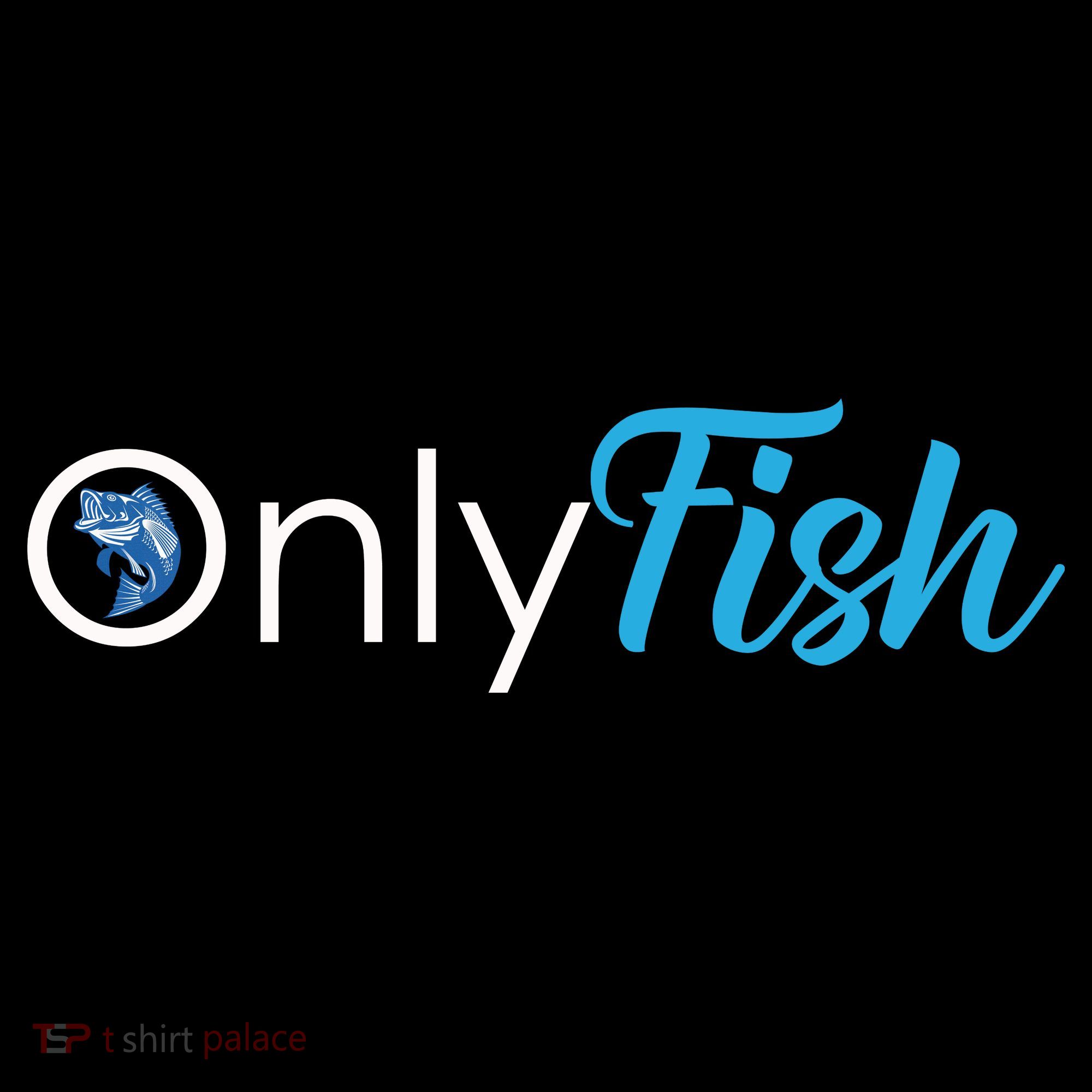 Only Fish Fishing Tote Bag