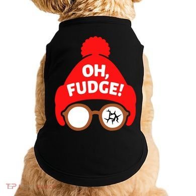 Oh Fudge Funny Christmas Doggie Tank