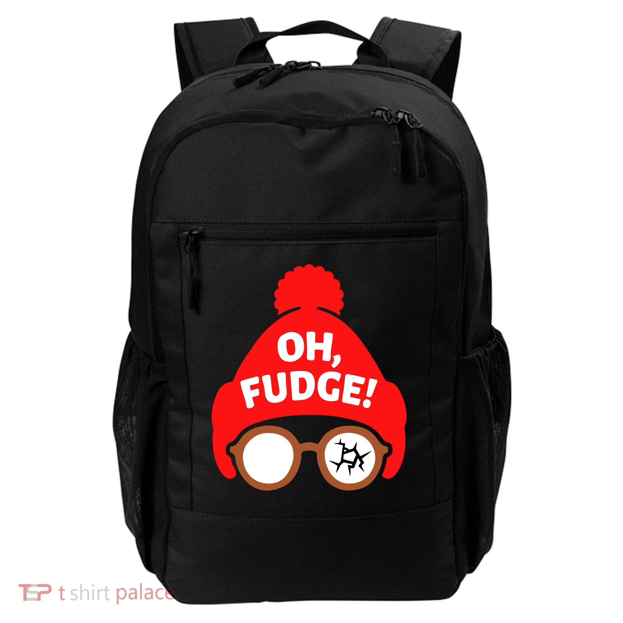 Oh Fudge Funny Christmas Backpack