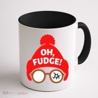 Oh Fudge Funny Christmas Coffee Mug thumb 1
