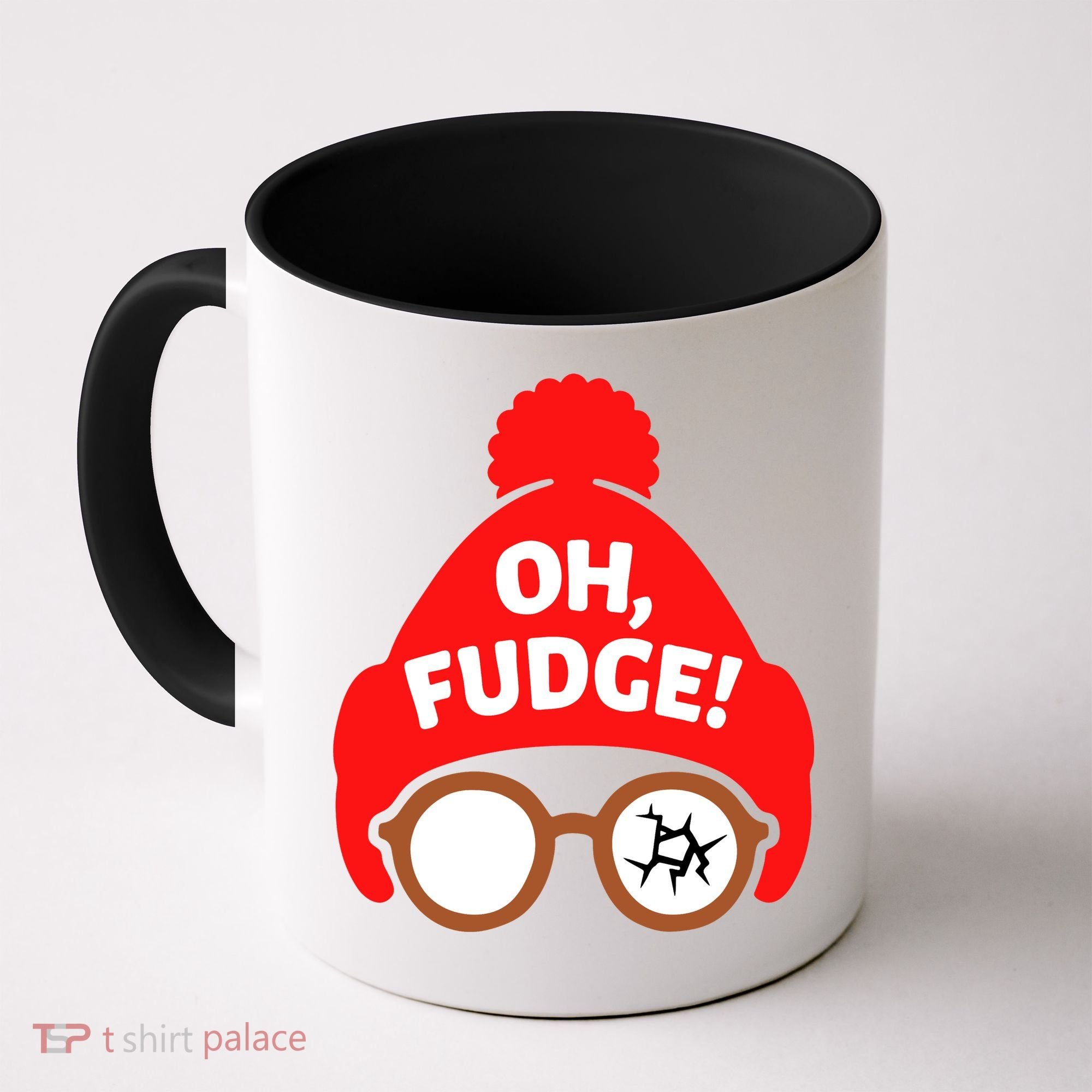 Oh Fudge Funny Christmas Coffee Mug
