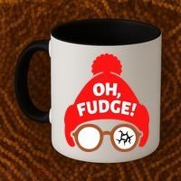 Oh Fudge Funny Christmas Coffee Mug thumb 2