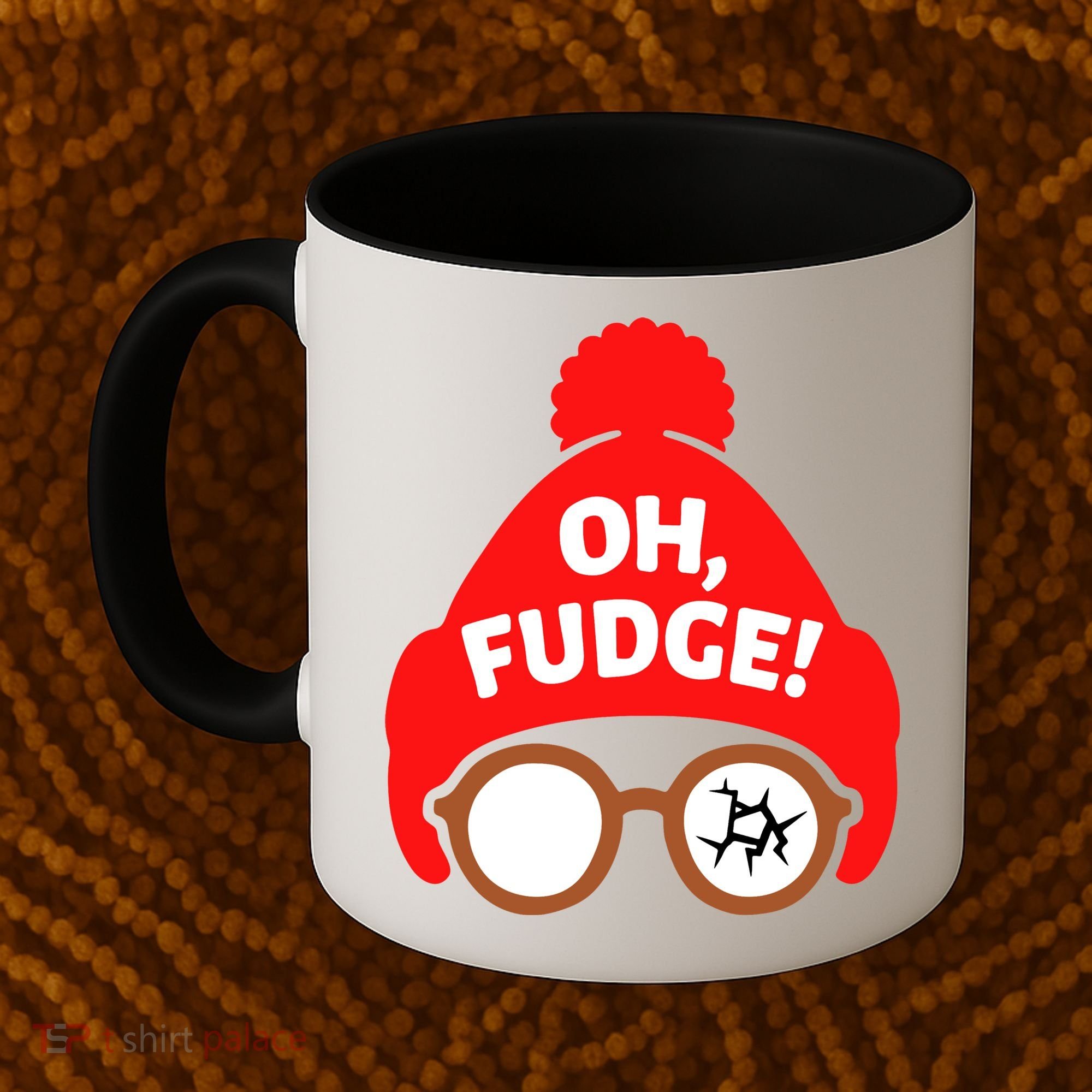 Oh Fudge Funny Christmas Coffee Mug