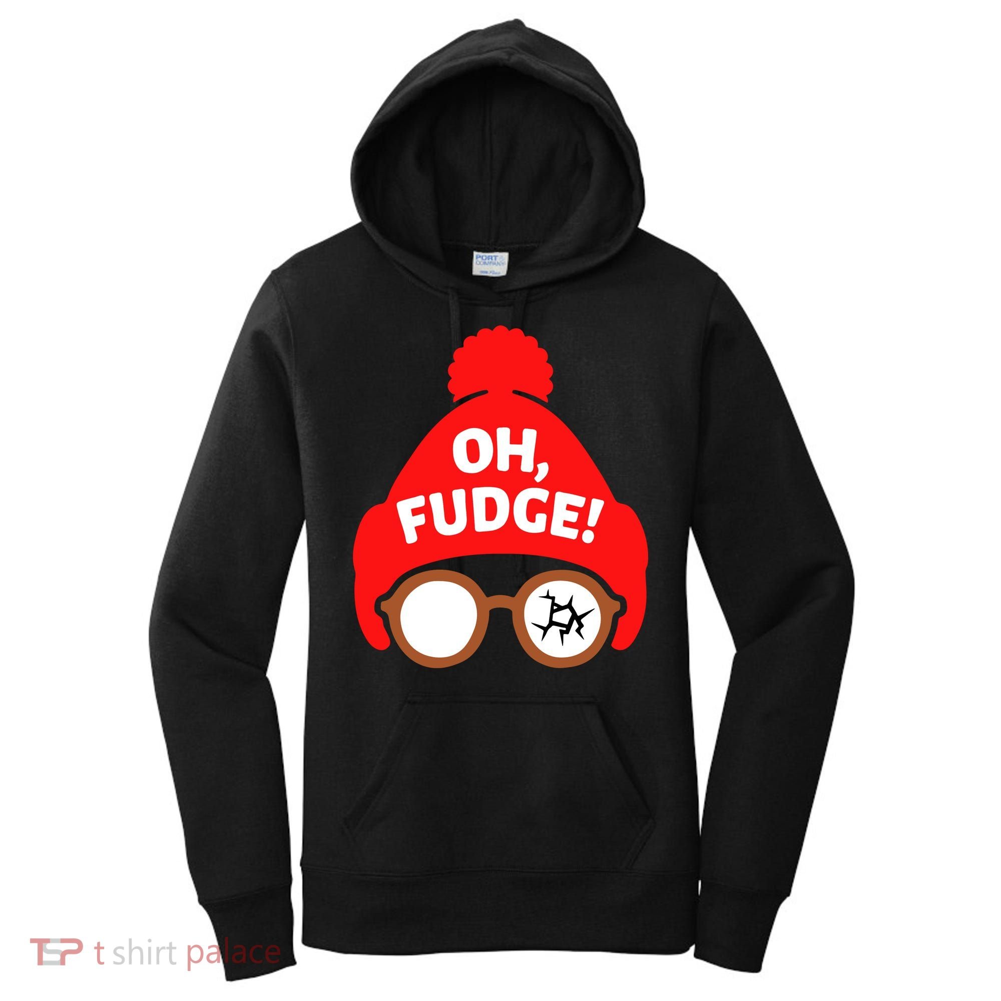 Oh Fudge Funny Christmas Women's Hoodie