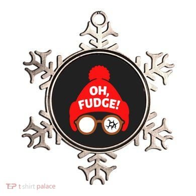 Oh Fudge Funny Christmas Ornament