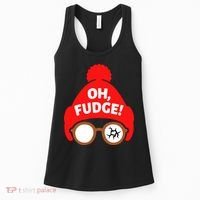 Oh Fudge Funny Christmas Women's Tank Top thumb 0