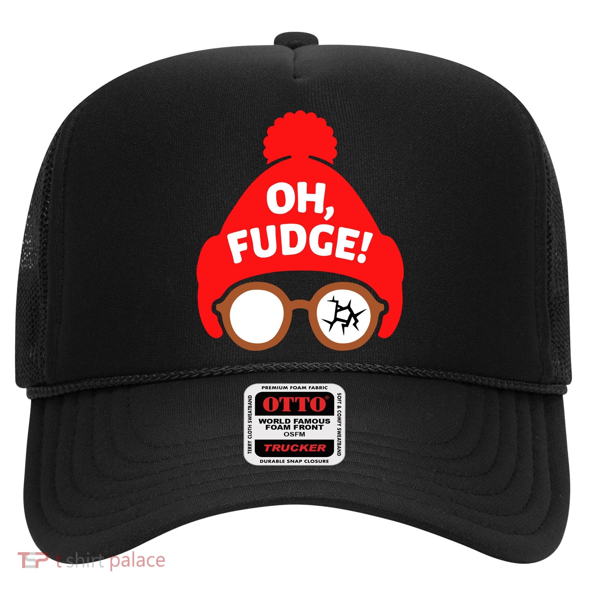 Oh Fudge Funny Christmas Hat