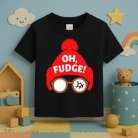 Oh Fudge Funny Christmas Toddler T-Shirt thumb 3
