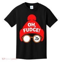 Oh Fudge Funny Christmas Kids T-Shirt thumb 0