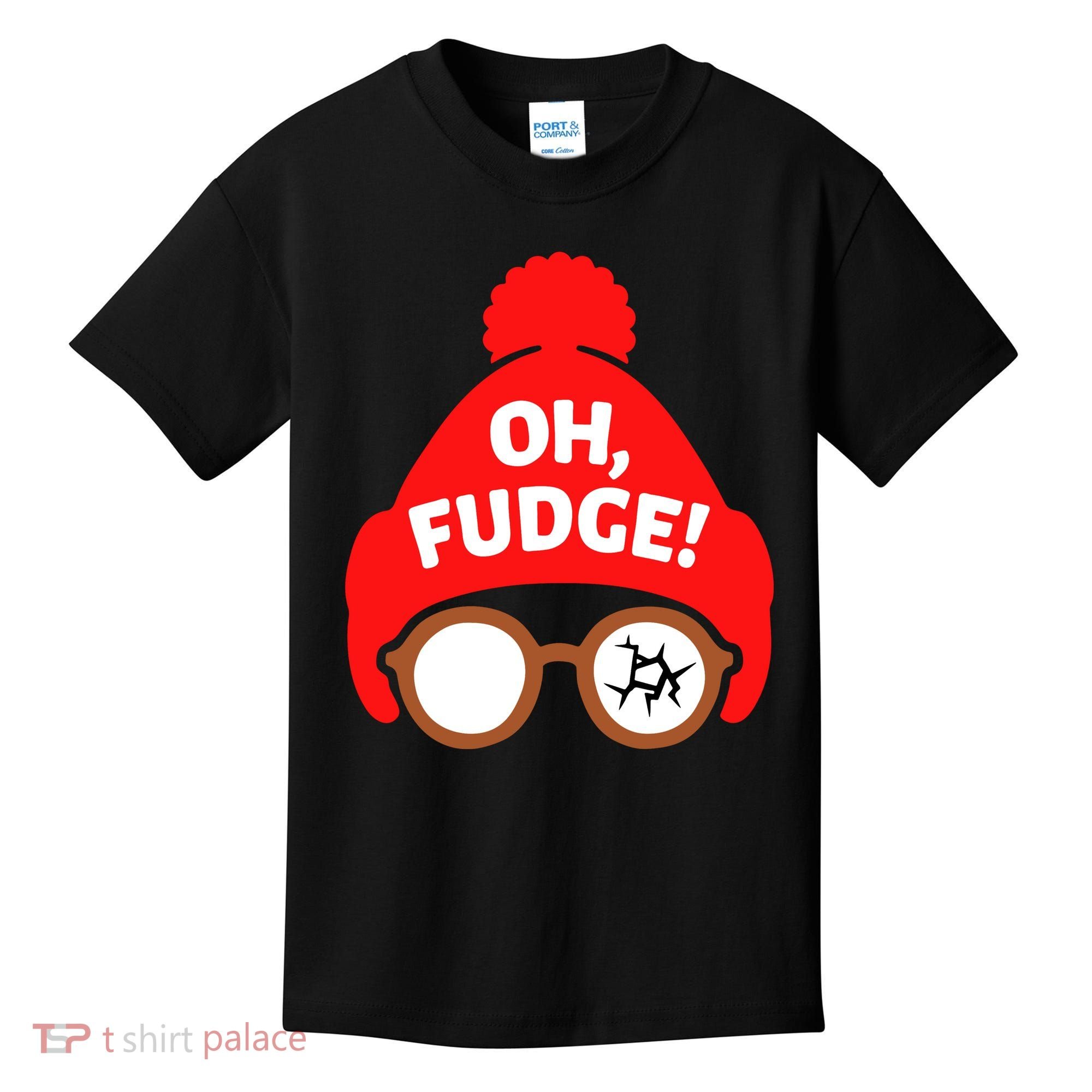 Oh Fudge Funny Christmas Kids T-Shirt
