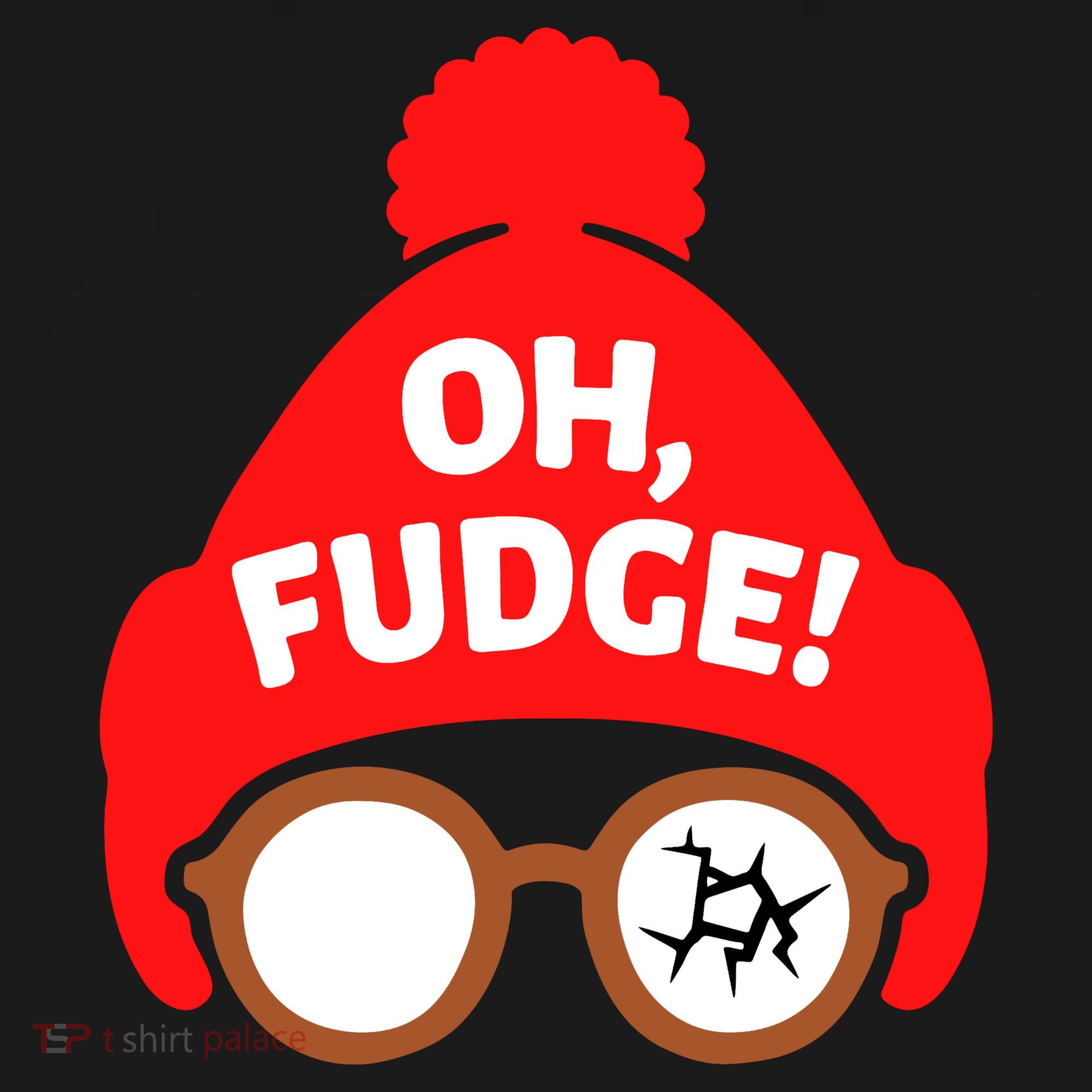 Oh Fudge Funny Christmas Kids T-Shirt