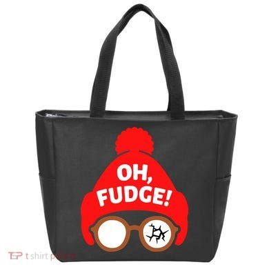 Oh Fudge Funny Christmas Tote Bag