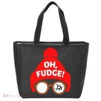 Oh Fudge Funny Christmas Tote Bag thumb 0