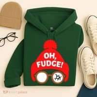Oh Fudge Funny Christmas Hoodie thumb 4
