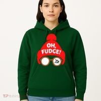 Oh Fudge Funny Christmas Hoodie thumb 5