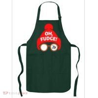 Oh Fudge Funny Christmas Apron thumb 0