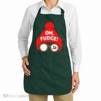 Oh Fudge Funny Christmas Apron thumb 2
