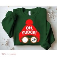Oh Fudge Funny Christmas Sweatshirt thumb 2