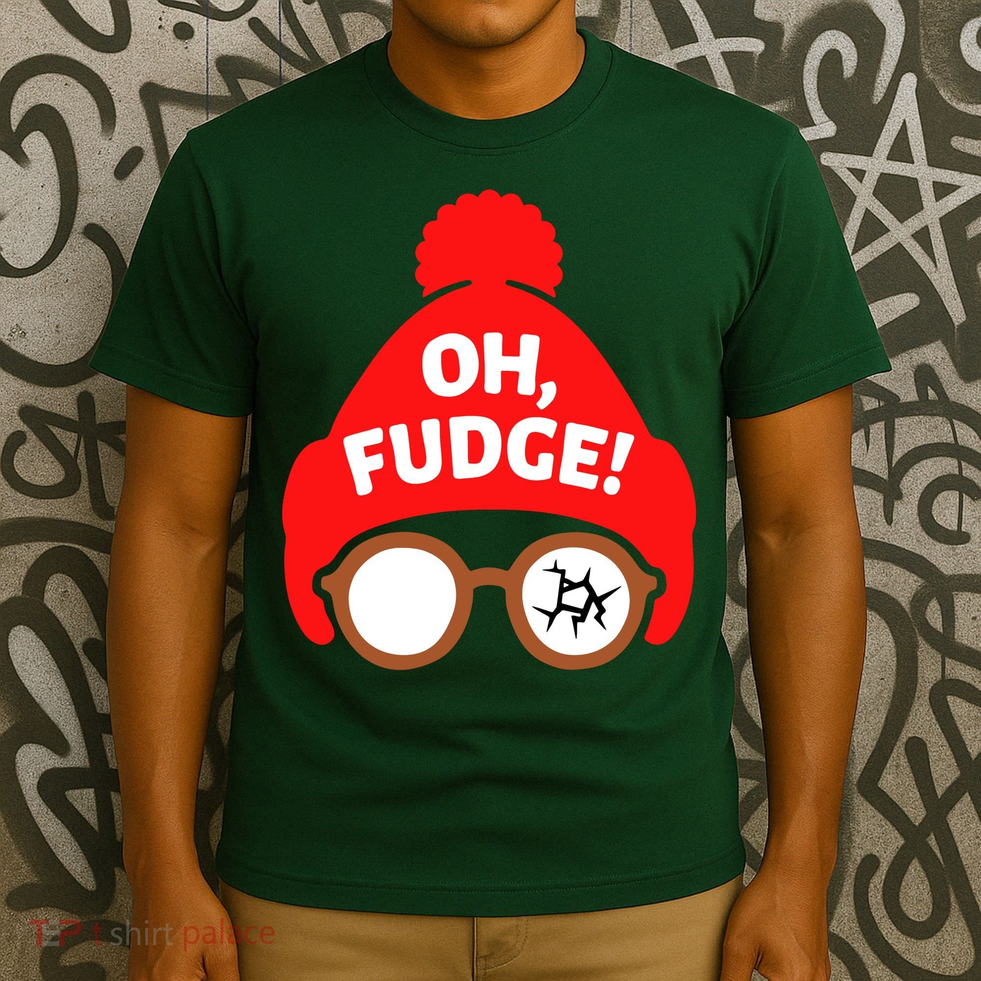 Oh Fudge Funny Christmas T-Shirt