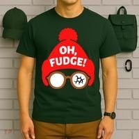 Oh Fudge Funny Christmas T-Shirt thumb 6
