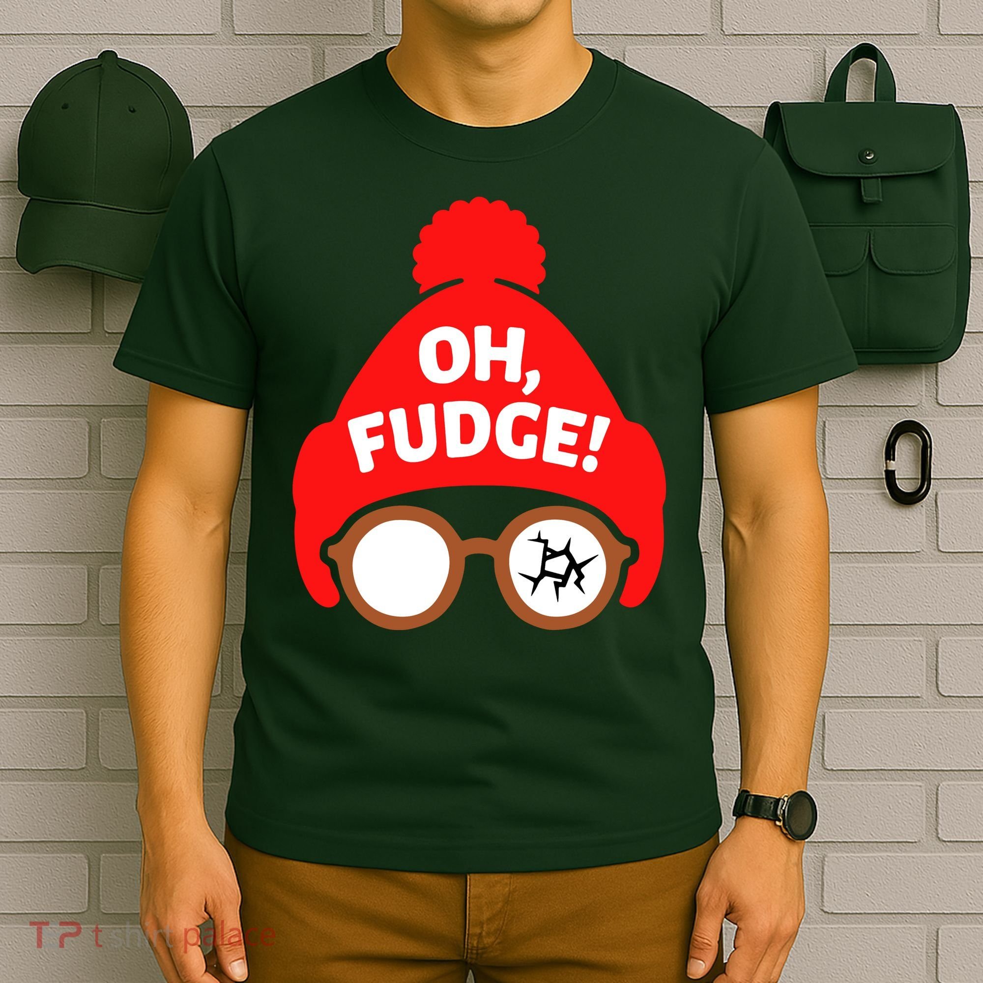 Oh Fudge Funny Christmas T-Shirt